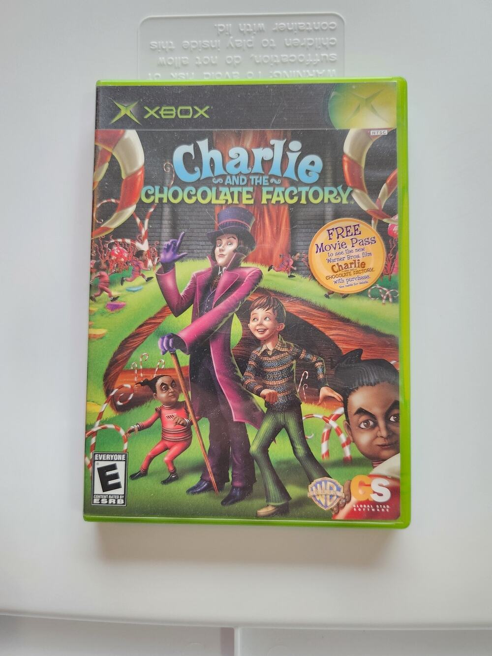 Charlie and the Chocolate Factory Original Xbox Video Game Adventure CIB Tested
